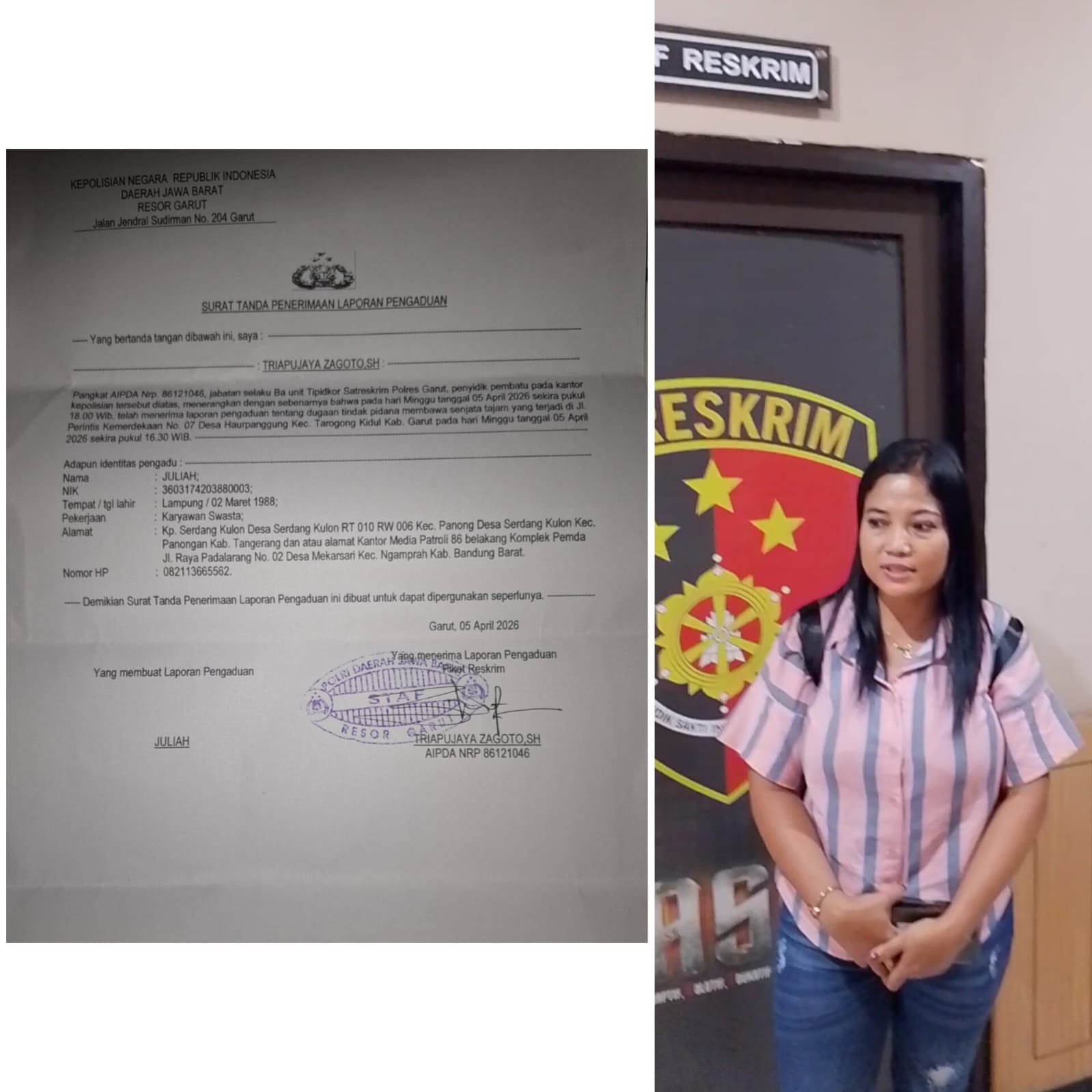 Media Laporkan Ancaman Pembacokan di Kasus Tramadol Garut, Polisi Janji Tindak Tegas