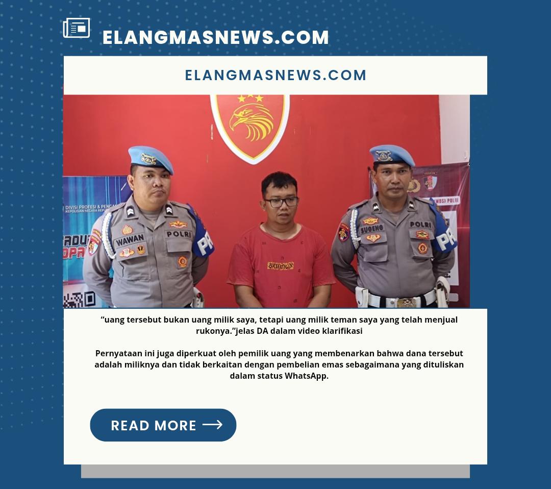 Kapolres Instruksikan Pemeriksaan Terkait Status WA Oknum Anggota Polres