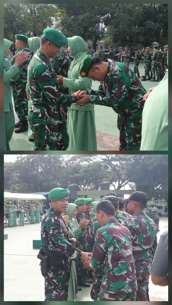 Halalbihalal Penuh Hikmah, 33 Prajurit Kodim 0509 Bekasi Naik Pangkat di Bulan Syawal