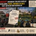 Terungkap! Undangan ‘Evaluasi Kinerja’ Berujung Padel Mewah di Bali Saat Antrean BBM Mengular