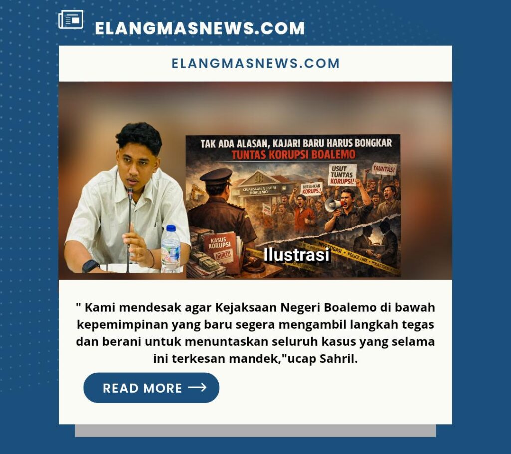 Kajari Baru Diuji, Mampukah Bongkar Skandal Korupsi di Boalemo?
