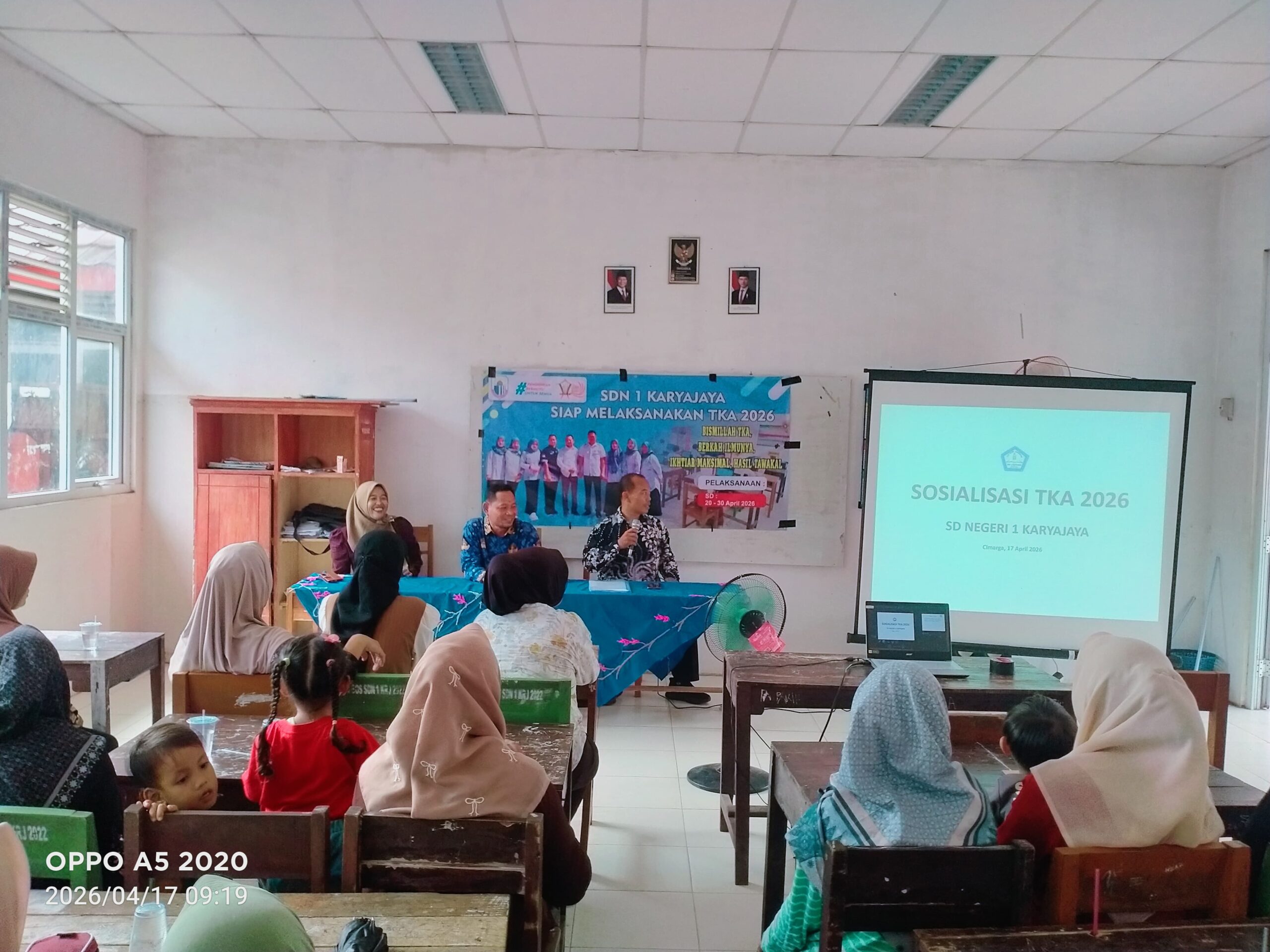 Hadapi TKA 2026, SDN 1 Karyajaya Matangkan Persiapan dan Perkuat Mental Siswa