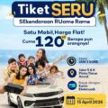 Tiket Seru Ancol – Satu Mobil Rame-Rame Harga Flat