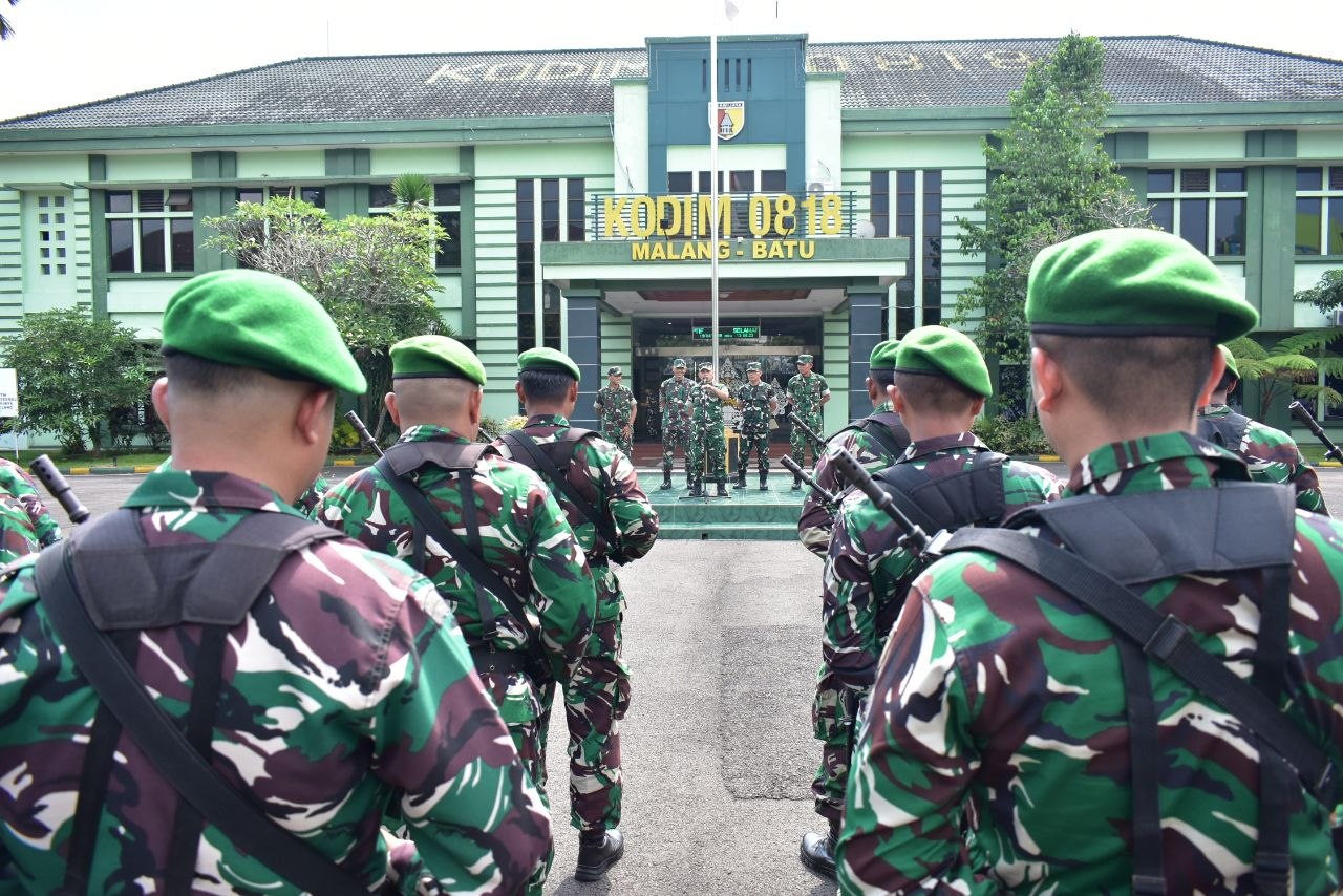Kodim 0818 Malang – Batu Menerima Kunjungan Tim Kodiklatad