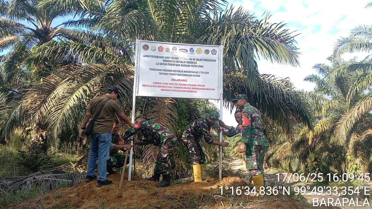 Tetap Panen Di Lahan Negara, Masyarakat Sesalkan Sikap PT Barapala