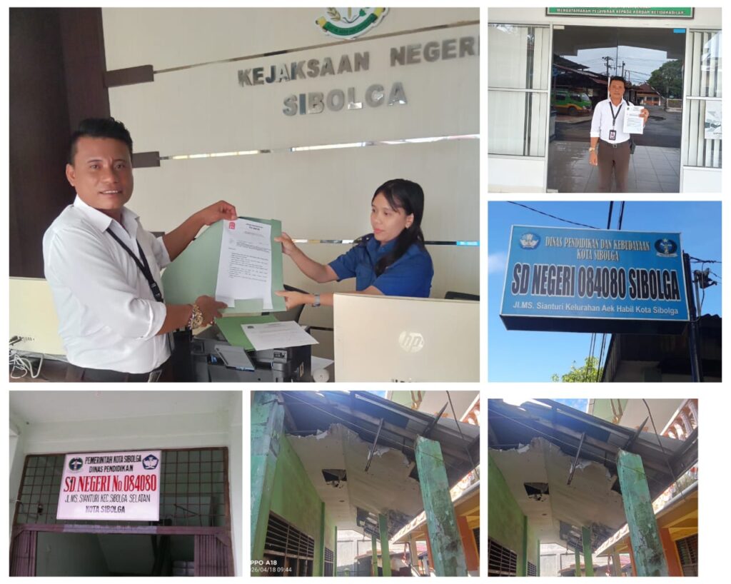 DPP LSM TOPAN-RI Jakarta Laporkan Oknum Kepsek SDN 084080 Sibolga di Kejaksaan Negeri Kota Sibolga