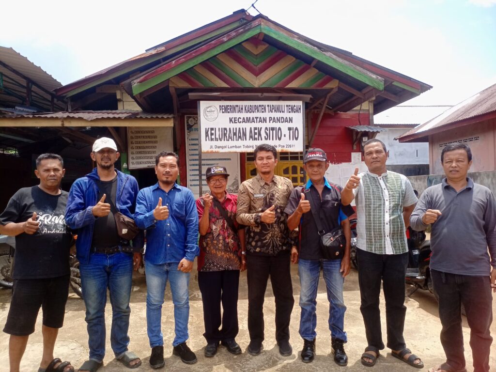 DPC LSM ELANG MAS TAPTENG JALIN SINERGITAS DENGAN LURAH AEK SITIO TIO