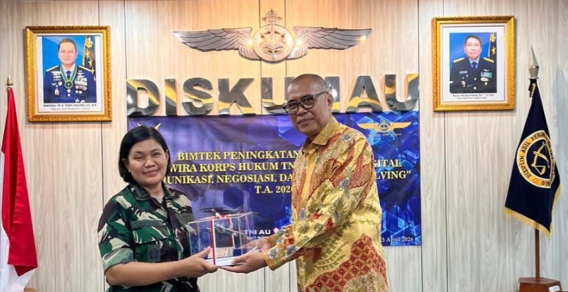 Tingkatkan Kapasitas Perwira TNI AU di Mabesau, Ketua Umum DePA-RI Diundang Sebagai Pembicara