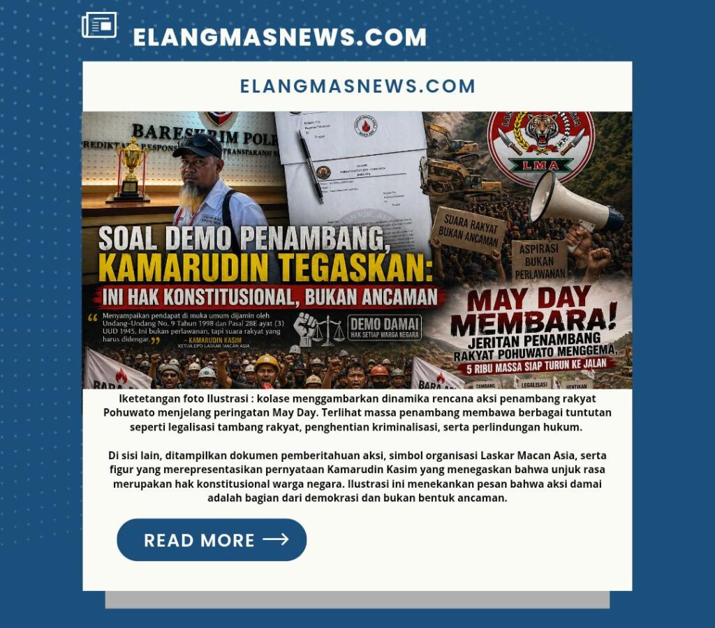 Kamarudin: Aksi Yosar Ruiba Bukan Kepentingan Individu, Tapi Suara Kolektif Penambang