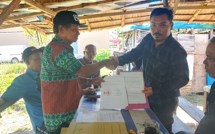 DPC LSM ELANG MAS TAPANULI TENGAH SEPAKATI PERJANJIAN DENGAN KUASA HUKUM