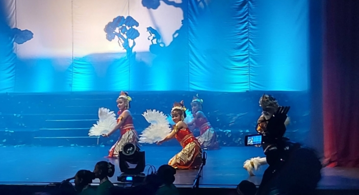 Remo Gagrag Anyar, Wayang Anak Judul Anjani Putra dari Sanggar Putra Bima Respati Pada Peringatan Hari Tari Sedunia 2026