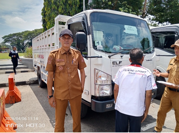 Desa Sukasari Terima Bantuan Truk KDMP, Dukung Penuh Program Nasional