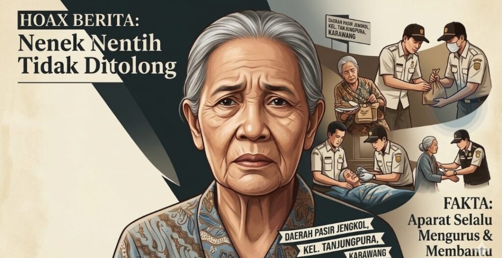 Klarifikasi Kondisi Nenek Nentih di Karawang Barat, Tim Gabungan AKPERSI dan RELAWAN TREK Pastikan Informasi Tidak Sesuai Fakta