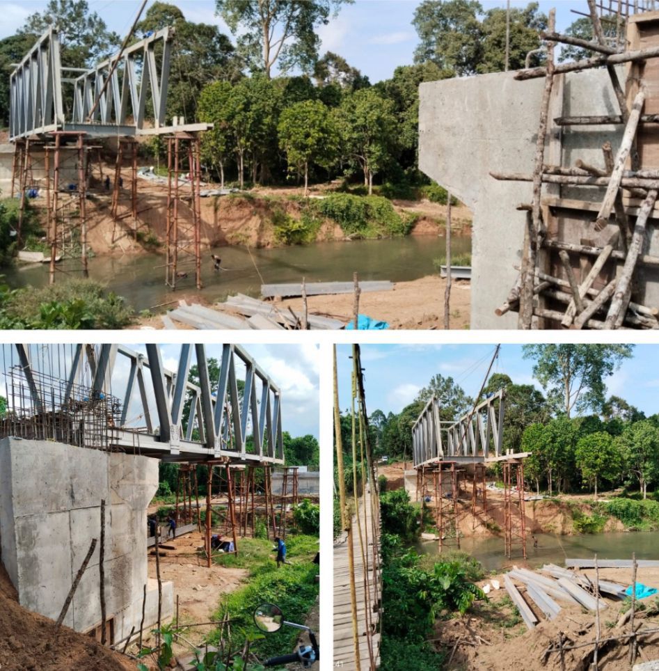 “*Proyek Jembatan Rantau Kumpai Rp15,6 Miliar Diduga Bermasalah, MARKAS Laporkan PPK dan Kontraktor ke Polisi*”