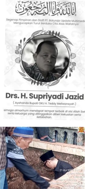 😭🙏🏻”*😭🙏🏻Ayahanda Bupati OKU Tutup Usia, Ribuan Pelayat Antar ke Peristirahatan Terakhir🙏🏻*”