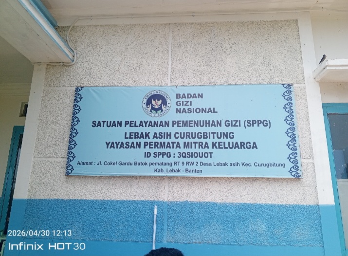 Dapur SPPG Lebak Asih Curugbitung Disorot: Beroperasi Tanpa IPAL, Pertanyakan SLHS dan Kepatuhan SOP