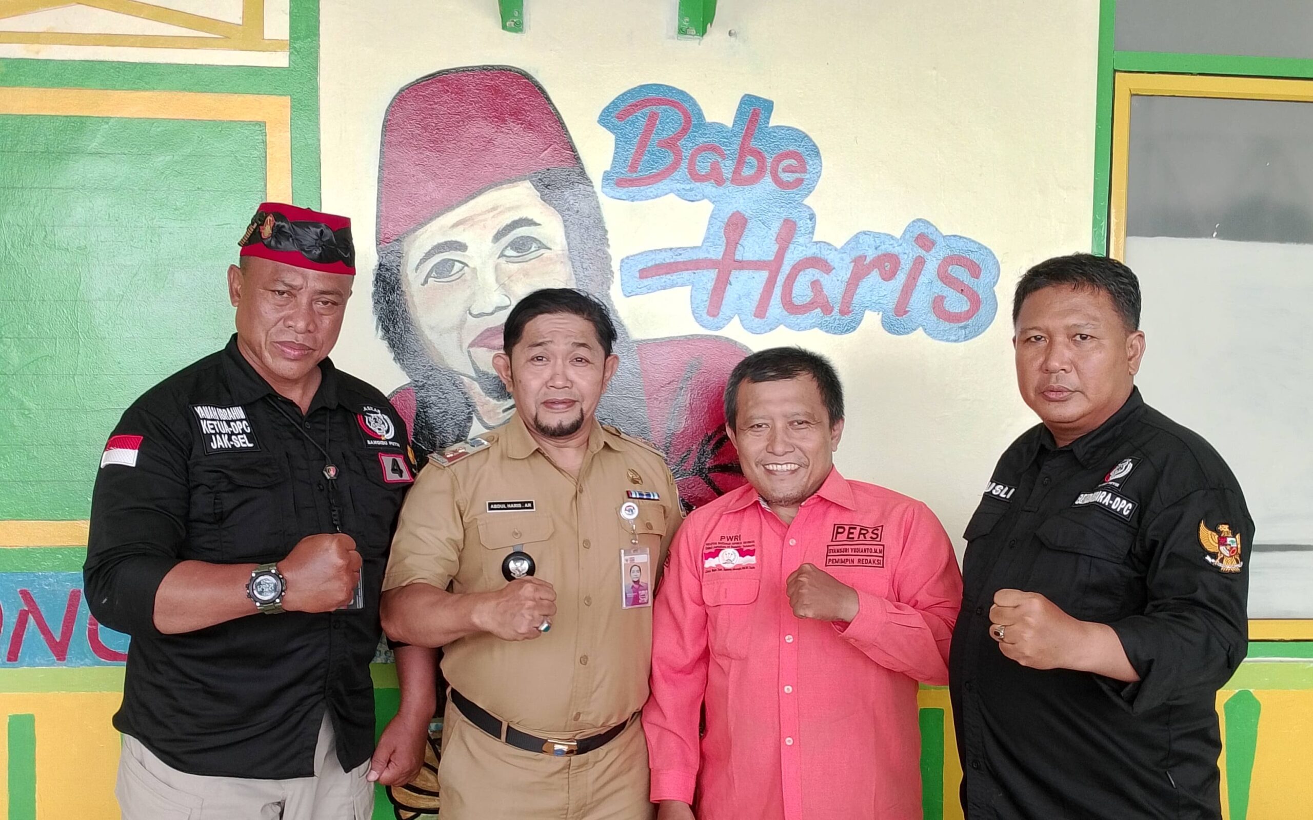 Laskar Sangidu Putih DPC Jakarta Selatan Audiensi Dengan Lurah Lenteng Agung Bang Haris Di Sambut Penuh Dengan Kehangatan Dan Keramahan