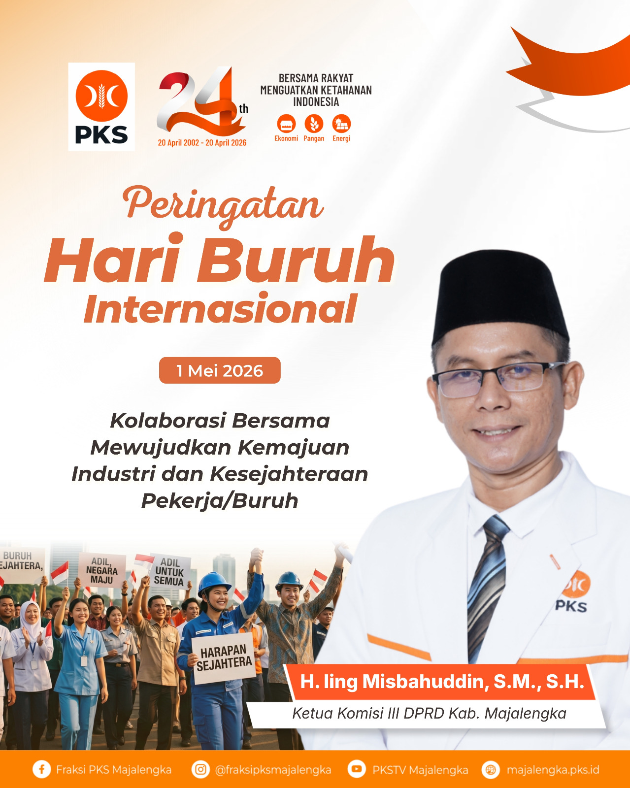 Kolaborasi Bersama Mewujudkan Kemajuan Industri dan Kesejahteraan Pekerja/Buruh