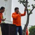 Aksi Partai Buruh Suarakan Nasib Buruh TPL