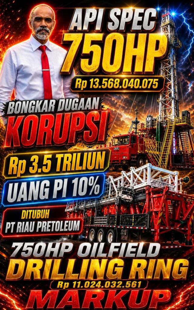 Dewan Pakar DPP LSM ELANG MAS Prof Sutan Nasomal, SH. MH : Negara Jangan Tidurkan Kasus Aduan Korupsi 3,5 Trilyun PT Riau Petroleum Harapkan Presiden RI Tegas Menegakkan Hukum