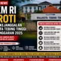 KPKM RI Soroti Dugaan Kejanggalan APBD Kota Tebing Tinggi Tahun 2025