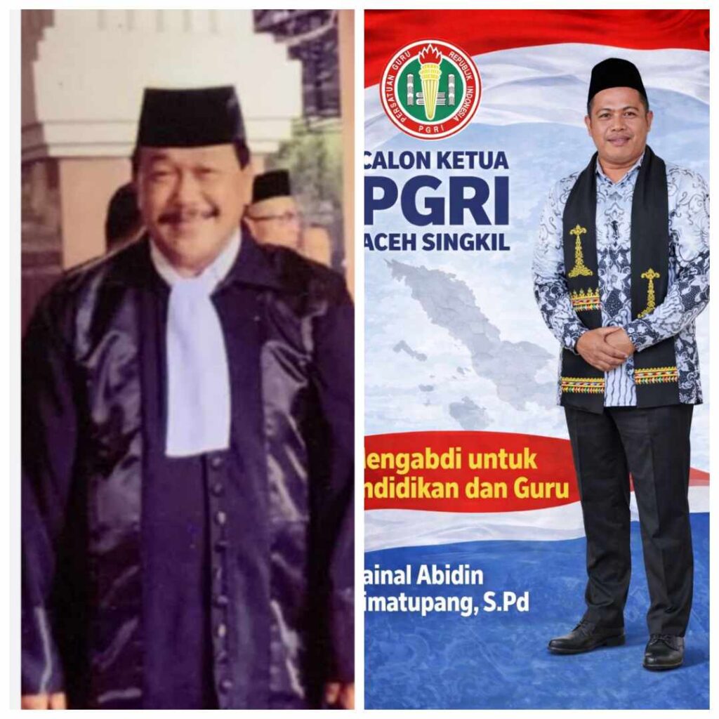 Prof Sutan Nasomal Menilai LayakDukung ZAINAL ABIDIN SIMATUPANG, SPd. Calon Ketua PGRI Aceh Singkil Periode 2026-2030.