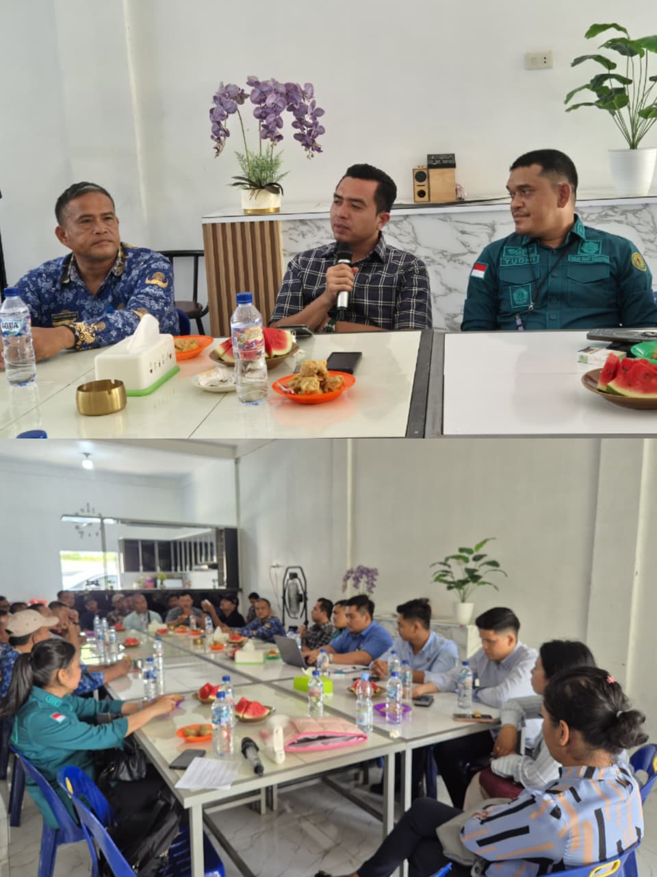 LAKSANAKAN JAKSA GARDA DESA (JAGA DESA) KEJARI SIMALUNGUN KE KECAMATAN UJUNG PADANG