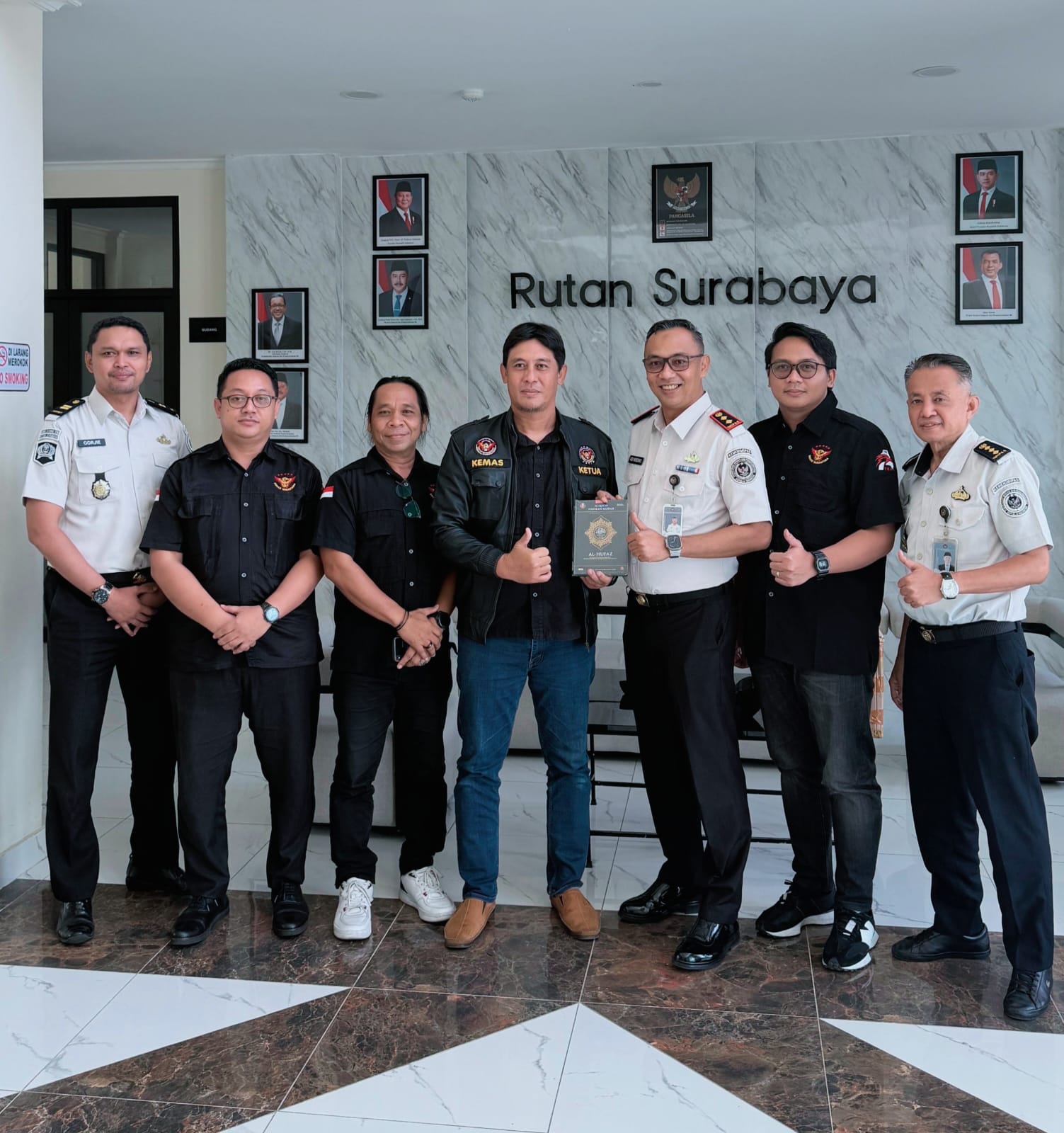 DPW Squad Nusantara Jatim Kunjungan Silaturahmi ke Lapas Kelas IIA Sidoarjo