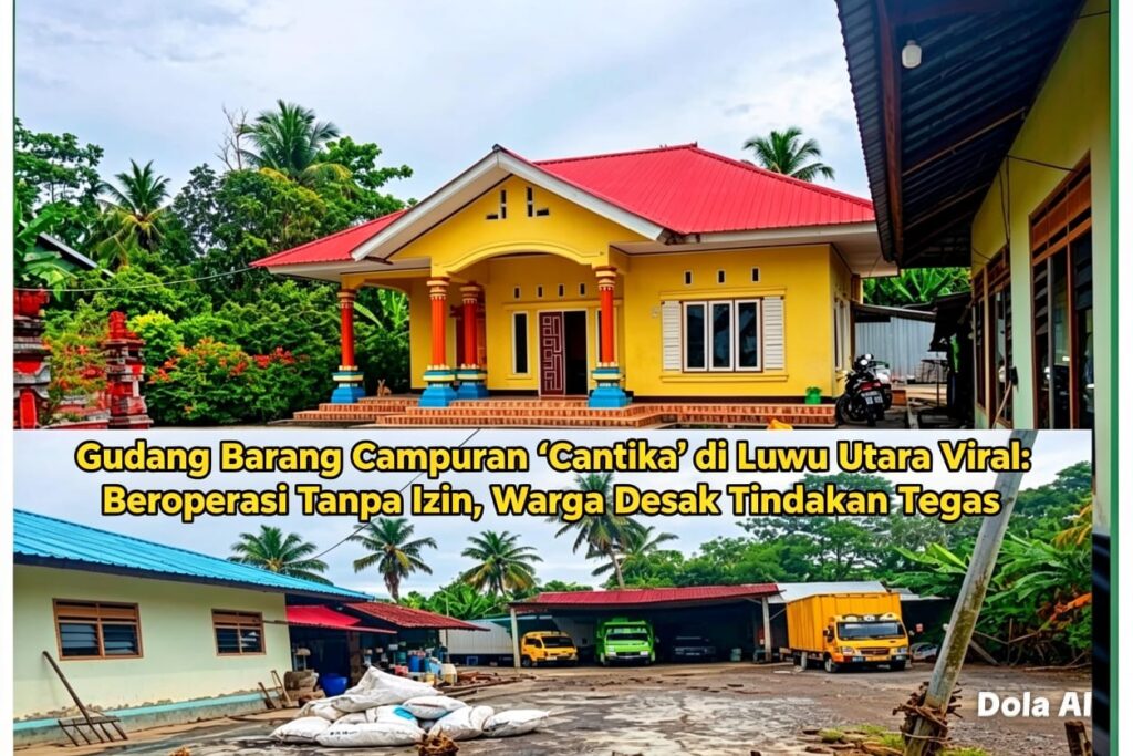 Gudang Cantika Viral dan Menuai Protes: Beroperasi Tanpa Izin, Warga Tuntut Penindakan Tegas