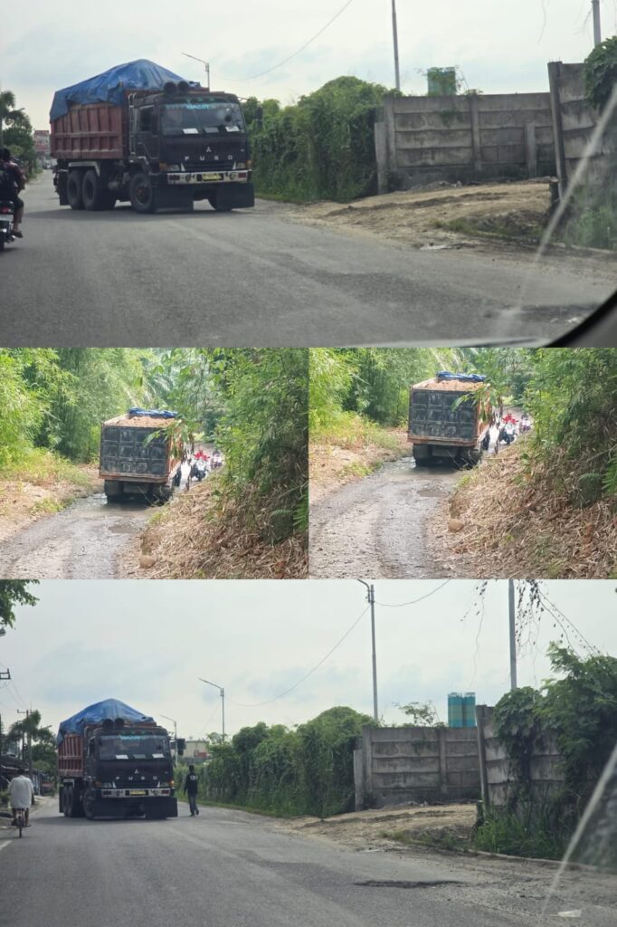 Proyek PIC Diduga Gunakan Material Tanah Timbun Ilegal,  Dirkrimsus Poldasu Bungkam