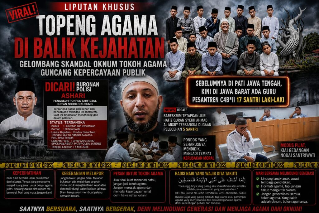 Prof Dr Sutan Nasomal : Oknum Tokoh Pendidik Agama Melakukan Skandal Pelecehan Sexsual Wajib Di Hukum Mati Oleh Hukum Indonesia