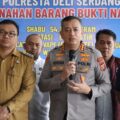Ungkap Ratusan Kasus Narkotika, Bupati Asri Ludin Tambunan Mengapresiasi dan Dukung Penuh Polresta Deliserdang