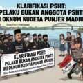 Dugaan Pelecehan Ketua Organisasi Silat Di Pontianak Bukan Dari PSHT.
