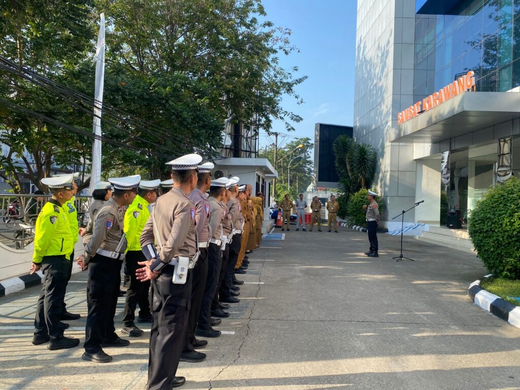 Apel Gabungan Samsat Karawang Perkuat Sinergitas Pelayanan Publik dan Peningkatan Pendapatan Daerah