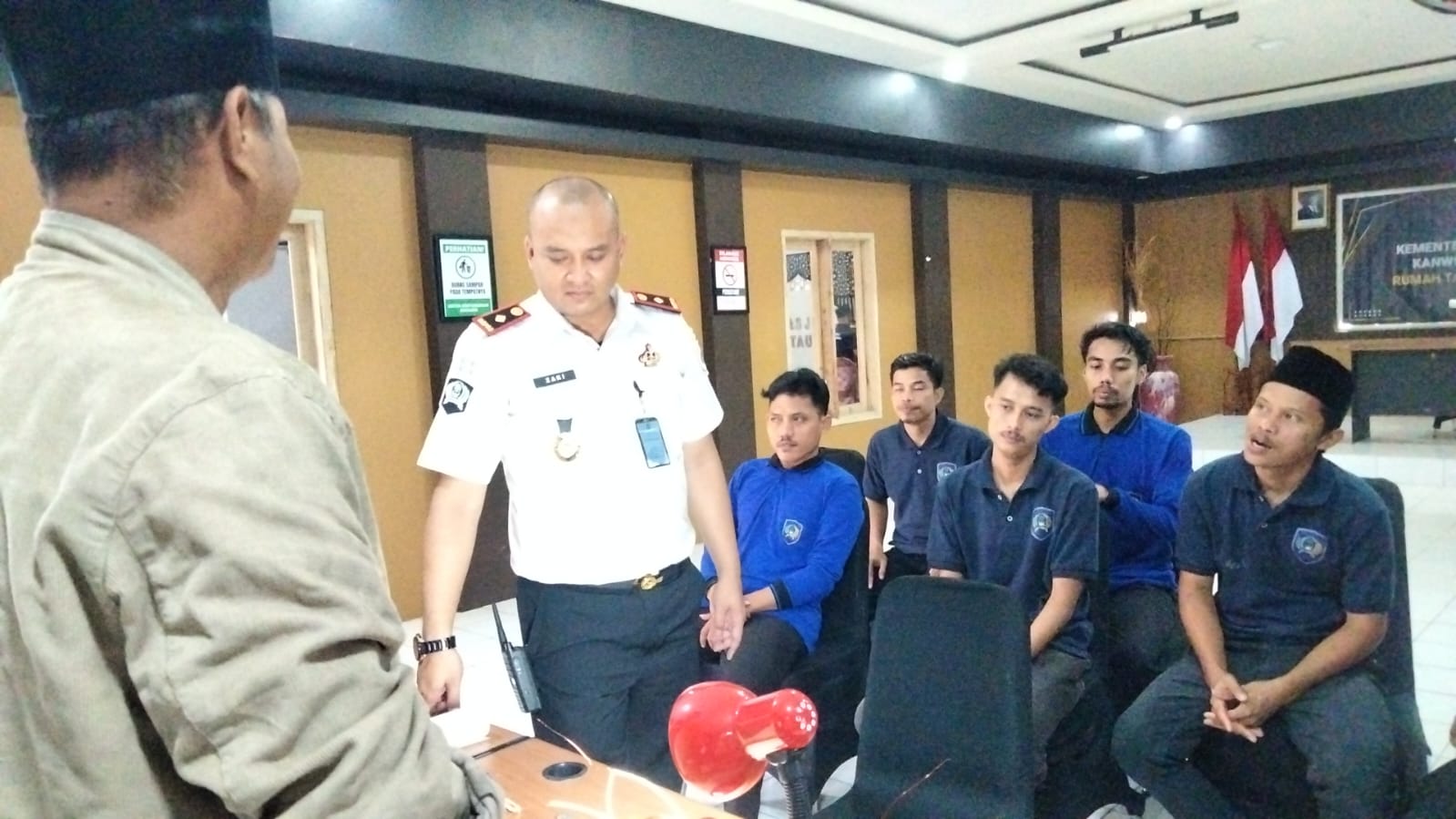 Ketua PKBM Al Birsalam Gelar Pelatihan Gulung Dinamo Pompa Air di Rutan Kelas IIB Pandeglang