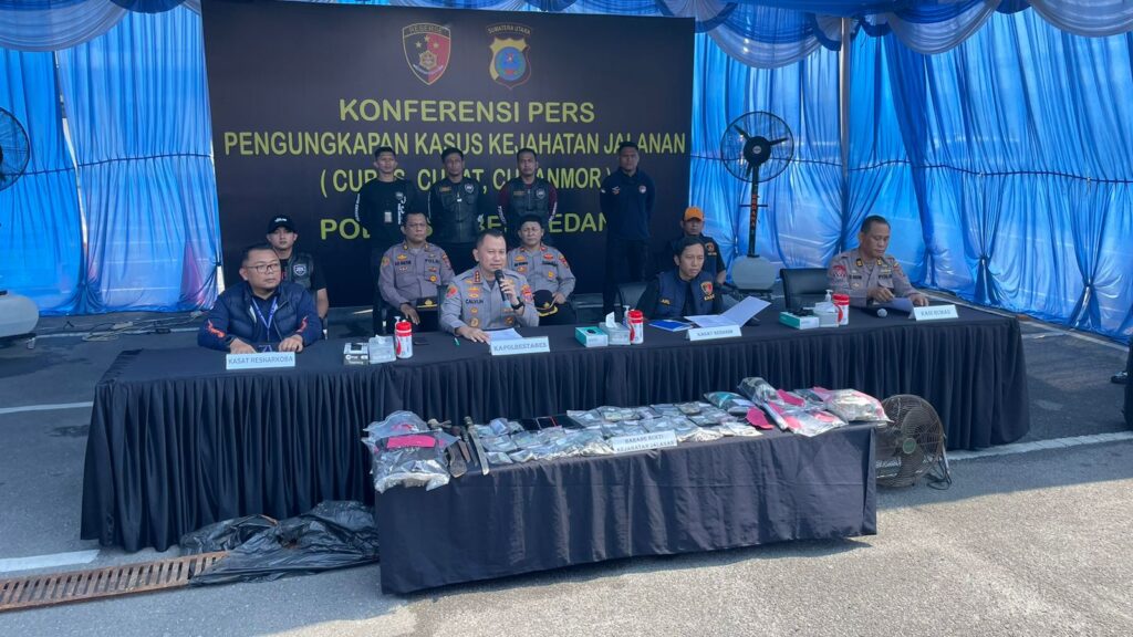 Selama 36 Hari, 37 Orang Bandit Jalanan Kena Tembak Polrestabes