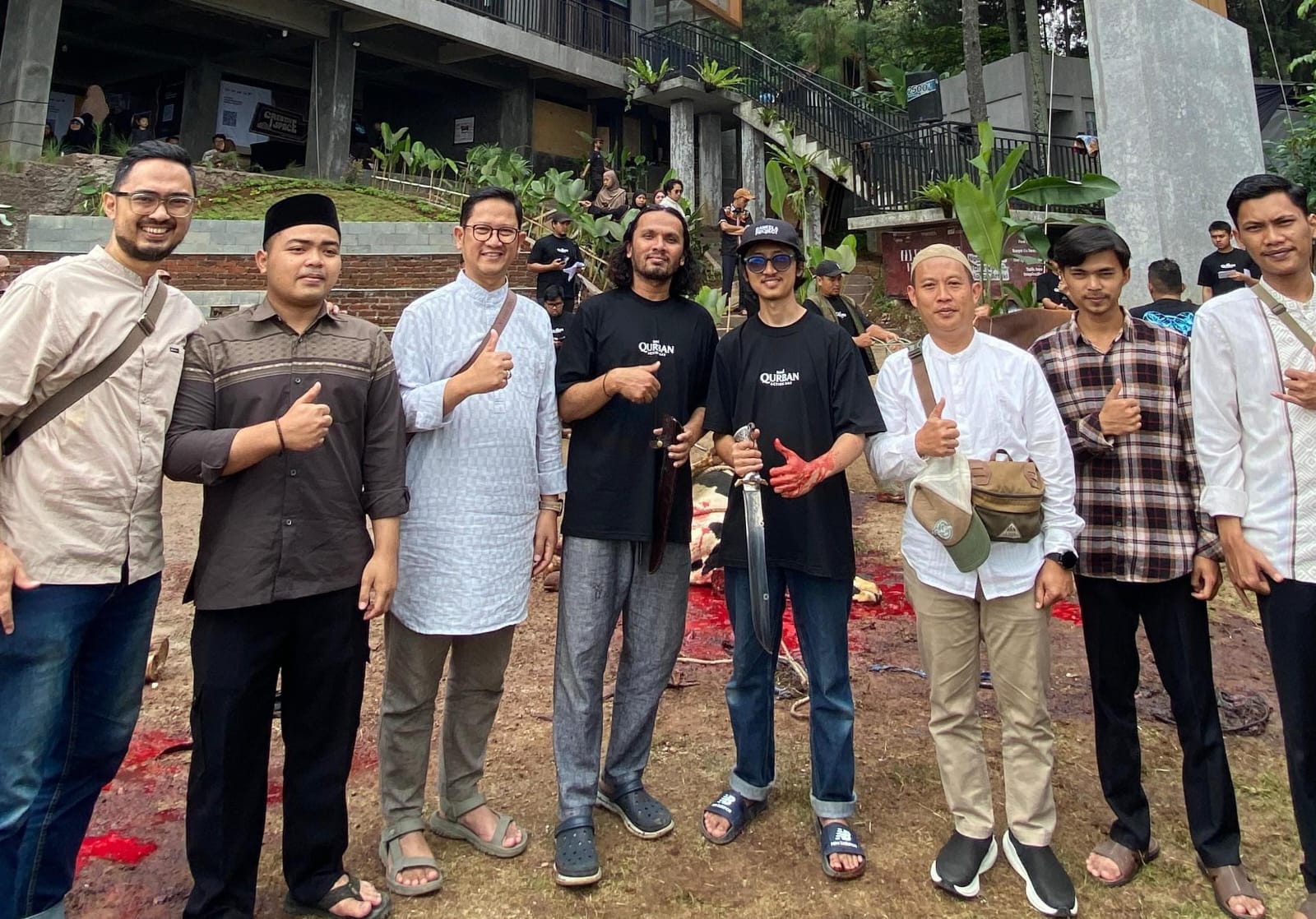 Dari atas Gunung, Ust Hanan Attaki bersama Ciomy Gaungkan Semangat Berbagi dalam Momen Qurban