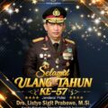 Polres Simalungun Ucapkan Selamat Ulang Tahun ke-57 Kapolri Jenderal Listyo Sigit Prabowo, Wujud Nyata Polri Humanis dan Berintegritas