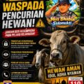 ANTISIPASI PENCURIAN HEWAN TERNAK MENJELANG HARI RAYA IDUL ADHA 1447 H AIPDA NANANG SUMANTRI, S.H. GALAKKAN KEGIATAN PEDDAL KAMTIBMAS