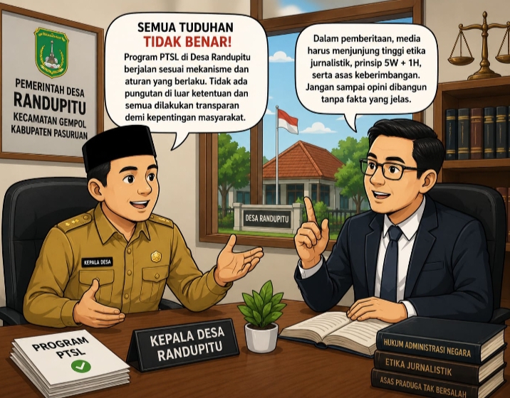 Tanggapan Kepala Desa Randupitu dan Pandangan Praktisi Hukum Terkait Pemberitaan PTSL
