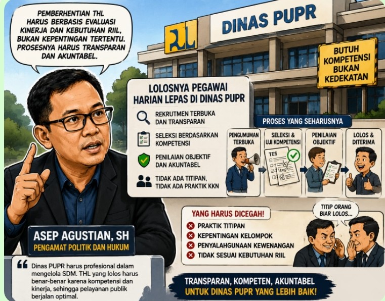 Diduga Nekat Pelihara THL Ilegal, PUPR Karawang Dinilai Lecehkan Kebijakan Bupati