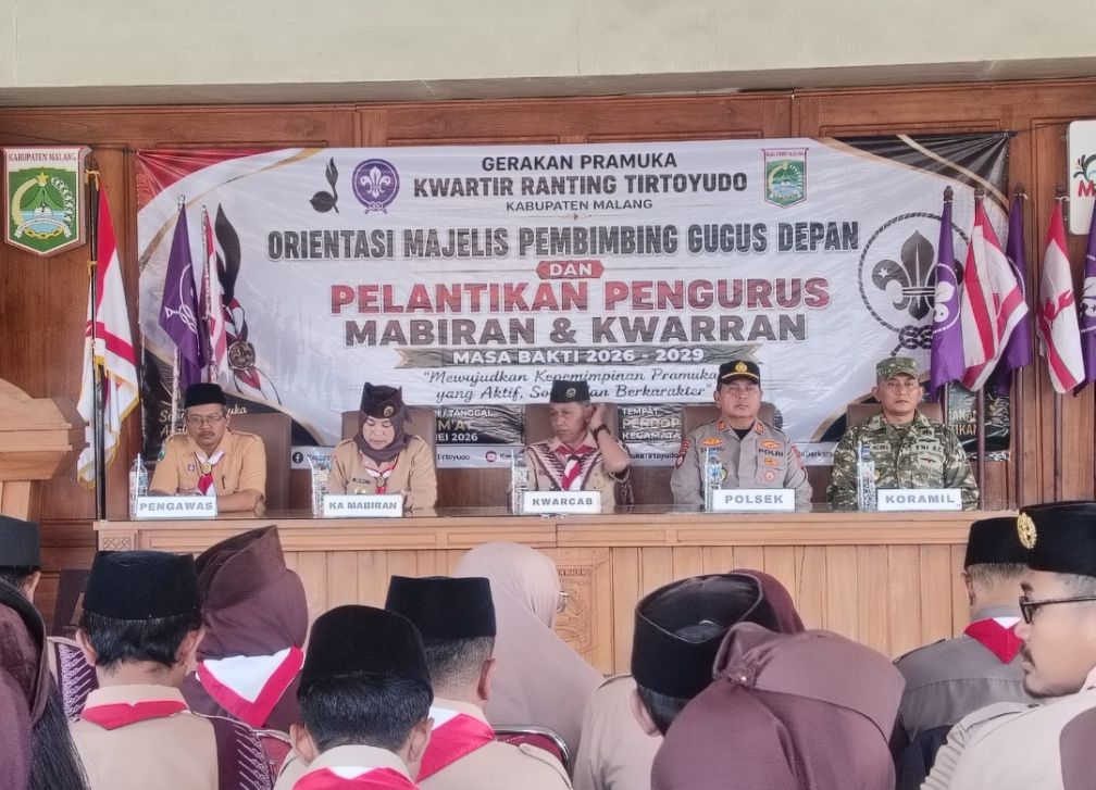 Koramil 0818/30 Pelda Didik Menghadiri Orientasi Majelis Pembimbing Gugus Depan