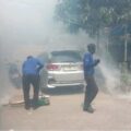 Fogging DBD di Perumahan Aljazeera Berjalan Lancar, Pemdes Kondangjaya Apresiasi Bantuan CSR PT Sumi Rubber Indonesia