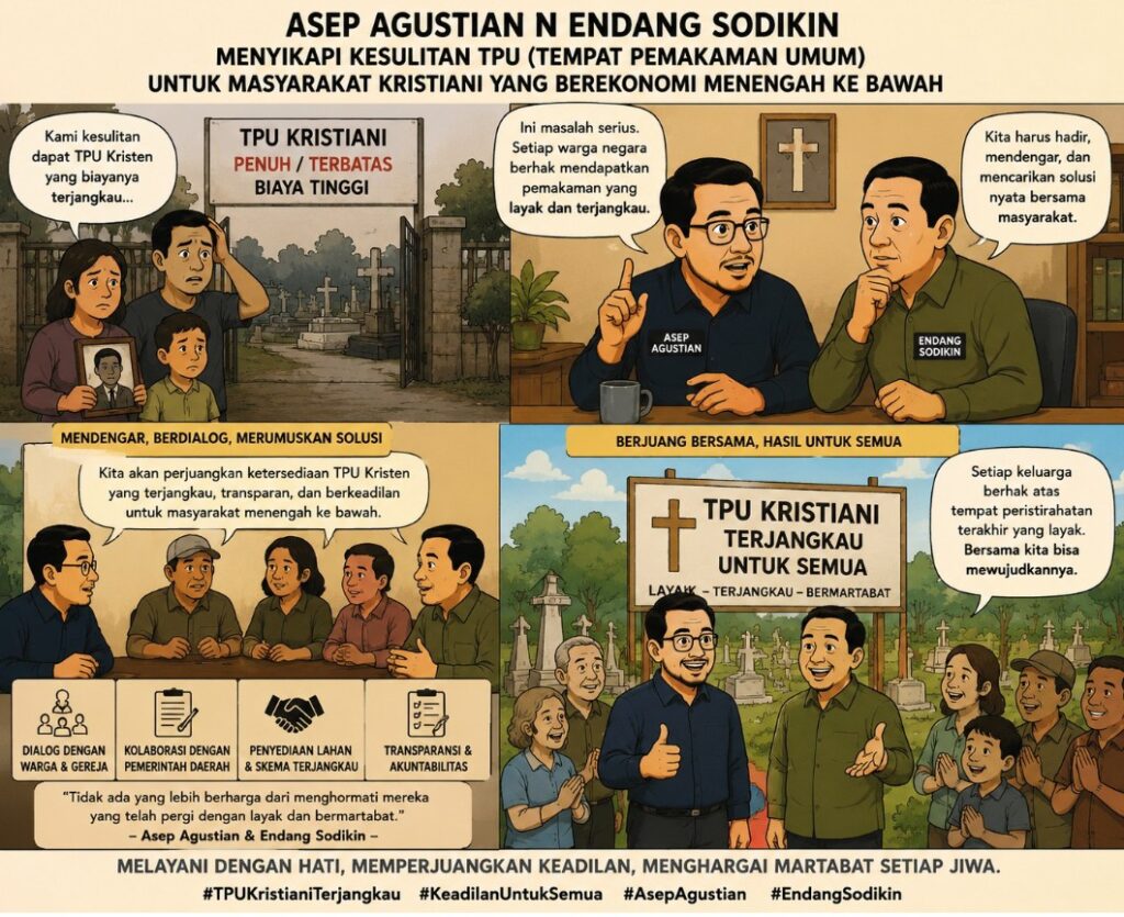 TPU UNTUK UMAT KRISTIANI TAK BOLEH LAGI JADI PERSOALAN: DPRD KARAWANG DESAK NEGARA HADIR TANPA DISKRIMINASI