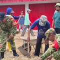 PERKUAT KEMANUNGGALAN TNI – RAKYAT, KORAMIL BAHUGA GELAR GERAKAN INDONESIA ASRI