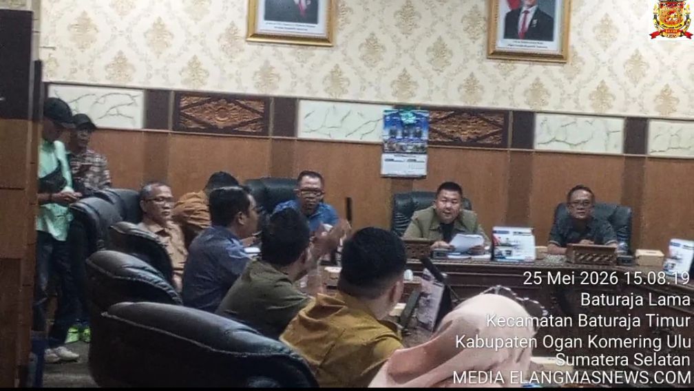 DPRD kabupaten Ogan Komering ulu ( Oku) mencari solusi atau jaln terbaik ,konflik pedagang dengan pihak perumda pasar kota batu raja