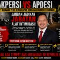 *Ketua Umum AKPERSI: “Jangan Ada Kesan Kebal Hukum, Kami Akan Kawal Sampai Tuntas”*