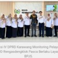 Paska Berlaku Layanan BPJS, Komisi IV DPRD Karawang Monitoring Pelayanan RSUD Rengasdengklok