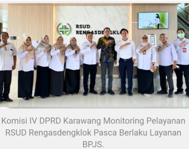 Paska Berlaku Layanan BPJS, Komisi IV DPRD Karawang Monitoring Pelayanan RSUD Rengasdengklok