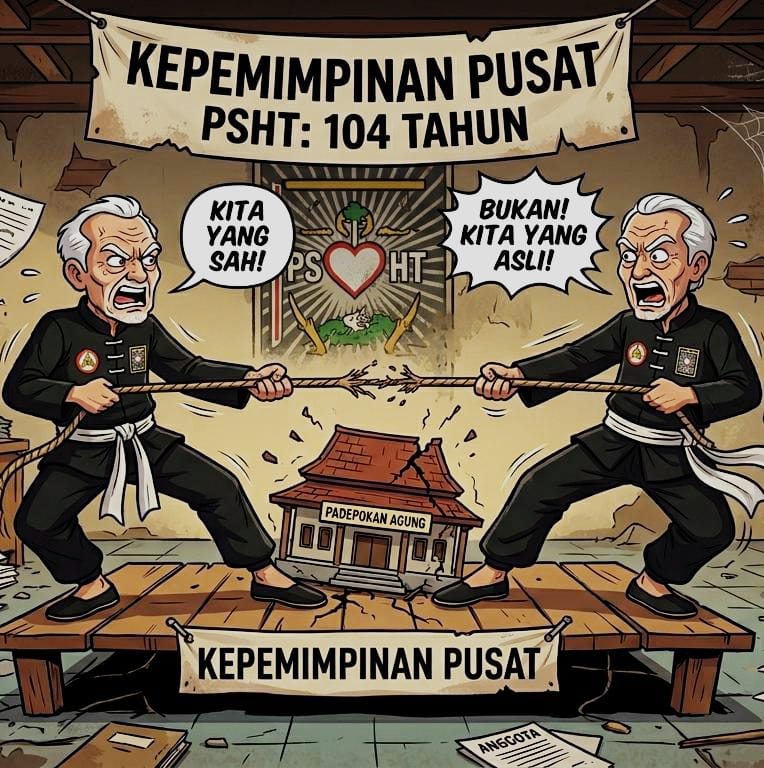 Usia Abad Kedua, PSHT Masih Sibuk Urusan Pusat, Sampai Kapan?
